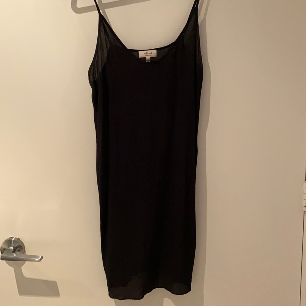 Aritzia Wilfred Silk Slip Dress
